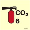 6087 6kg CO2 fire extinguisher JJ �C�m���S�W��(IMO Fire control symbols) Maritime Progress 12668121