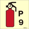 6088 9kg Powder fire extinguisher JJ �C�m���S�W��(IMO Fire control symbols) Maritime Progress 12668130