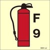 6091 9ltr Foam fire extinguisher JJ CmSW(IMO Fire control symbols) Maritime Progress 12668157