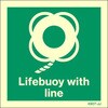 4907 Lifebuoy with line JJ CmSW(LSA Symbols) Maritime Progress 12669968