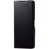 PM-X224PLFUBK Xperia 5 IV (SO-54C/SOG09) ケース カバー レザー 手帳型 マグネット 耐衝撃 軽量 エレコム 12725626