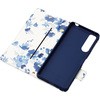 PM-X224PLFUJNV Xperia 5 IV (SO-54C/SOG09) ケース カバー レザー 手帳型 マグネット 耐衝撃 軽量 エレコム 12725660