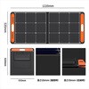 JS-100C 専用ソーラーパネル Solar Saga100 Jackery(ジャクリ) 12738926