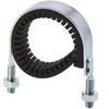 10mm防振Uバンド(ナット付) SK-2631 電気メッキ サンコー機材