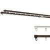 【5本セット/ケース出荷】伸縮式カーテンレール「ダブル」タイプ【AJ606】 TOSO