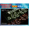 LED字光式ナンバープレート 軽自動車 メッキ枠付き RG(レーシングギア)