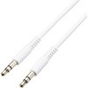 AX-35MY20WH ステレオミニプラグ AUX オーディオケーブル Φ3.5mm やわらか ヘッドホンケーブル エレコム 12845658