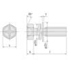 M6X55 (+)ZpAvZbg P-3 ON[g (ʃpbN) ˂ 12933719