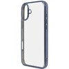 iPhone 16 Plus Like standard 衝撃吸収 バンパー メタリック ハイブリッドケース / ライトブルー レイ・アウト