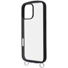 RT-P49CMD1/B iPhone 16 Pro Max Like standard Puffull �ϏՌ� �o���p�[ �X�g���b�v����t�� �n�C�u���b�h�P�[�X / �u���b�N ���C�E�A�E�g 13039035