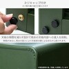 MSSB-098(DB/BK) スチール収納庫 物置き 幅92 奥行49 高さ83 YAMAZEN(山善) 13055860