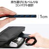 U3H-H043BK/E USBハブ USB3.2(Gen1) 5Gbps 4ポート バスパワー コンパクト 薄型 ケーブル長 60cm 持ち運び 高速転送 エレコム 13137331