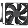 デイジーチェーン接続可能 高耐久ケースファン 2ボールベアリング 120mmサイズ OWLTECH(オウルテック)