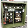 DSLB-1515(OD) スチール収納庫 物置き 幅152 奥行79 高さ153 YAMAZEN(山善) 52152093
