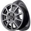 - スタッドレス(冬)タイヤ&ホイール 4本セット 【軽自動車】 Goodyear 13412737