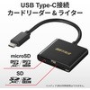 BSCR110U3CBK USB3.2Gen1Type-C J[h[_[ SD/microSD ubN BUFFALO(obt@[) 13467669