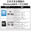 BSCR110U3CBK USB3.2Gen1Type-C J[h[_[ SD/microSD ubN BUFFALO(obt@[) 13467669