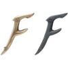 GALLUP(ギャラップ) Brass Products ハウスレター #F #Black 7505-55 Brass Products(ブラス・プロダクツ)