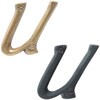 GALLUP(ギャラップ) Brass Products ハウスレター #U #Black 7505-55 Brass Products(ブラス・プロダクツ)