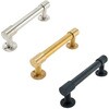 GALLUP(ギャラップ) Brass Products ストレートバー ハンドル Φ32 L300mm #Gold 7505-79 Brass Products(ブラス・プロダクツ)