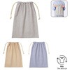 シャンブリック巾着(L) MARKLESS STYLE