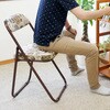 CF-4576 BR 折りたためる高座椅子ハイタイプ フクダクラフト 13751791