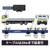 CAR-S-360AI-4B 4方向監視AI検知機能 録画機能付モニターセット 12/24V車対応 10.36インチモニター 200万画素 4カメラセット ブロードウォッチ 13822990