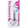 ステンレス製化粧・眉用はさみ グリーンベル