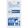 とって付ポリ袋白半透明М セイケツネットワーク