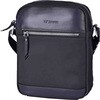 U．P renoma 革×ナイロン 縦ショルダー 20113 ブラック U.P renoma