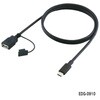 USB接続ケーブル 1m <TypeC(プラグ) -TypeA(レセプタクル)> 東光特殊電線