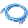 CAT5e-NY-BU3 LANケーブル CAT5e より線 ツメ折れ防止コネクター モノタロウ 13960978