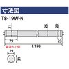 T8-19W-N LED5000K JAPPY 13966761