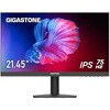 21.48型 IPSパネルFull HD対応フレームレスワイド液晶モニター Gigastone