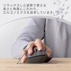 M-SH30BBSKWH Bluetooth マウス 静音 ワイヤレス 7ボタン チルトホイール付 エルゴノミクス 抗菌 Mサイズ エレコム 14163427
