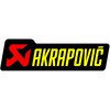 耐熱サイレンサー ステッカー 70X21mm P-HST4PO AKRAPOVIC (アクラポビッチ)