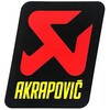 耐熱サイレンサー ステッカー 55X75mm P-VST2AL AKRAPOVIC (アクラポビッチ)