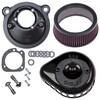 ステルス エアクリーナーキット ミニティアドロップ グロスブラック 170-0440C エスアンドエスサイクル