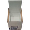 ARCBS80-100 宅配用保冷箱(内箱) 佐川急便 エクスプレスBOX用 ホワイトバリーン 14539571
