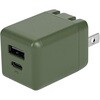 AC充電器 PD20w A×1 C×1 オリーブグリーン OWLTECH(オウルテック)