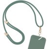 シリコンショルダーストラップ 自由に長さ調整できる 3way 全5色 グリーン(MOT-STRAP01) MOTTERU
