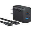 Anker Charger (20W， 2-Port) with USB-C & USB-C ケーブル Anker(アンカー)