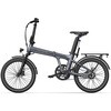 AIR-20-PRO-TC-GY 防災サイクル 20型 自動2段変速機能付き折りたたみ電動アシスト自転車 ノンパンク仕様 【組立整備済み】 ADO(A DECE OASIS) 14563958