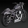 ShortShots Staggered PCX ショートショットスタッガード クローム マフラー 1800-2579 Vance&Hines