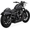 1800-2580 ShortShots Staggered PCX �V���b�g�X�^�b�K�[�h �u���b�N �}�t���[ 1800-2580 Vance&Hines 14585360