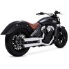 TwinSlash PCX 3in Slip-on ツインスラッシュ 3インチ スリップオン クローム マフラー 1801-1528 Vance&Hines