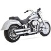 TwinSlash 3in S/O ツインスラッシュ 3インチ スリップオン ブラック マフラー 46844 Vance&Hines