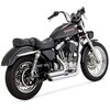 ShortShots Staggered ショートショットスタッガード クローム マフラー 1800-1367 Vance&Hines