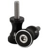 シートボルト 28mm アルミ ブラック OTS002B モートーン