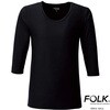 メンズカットソー(8分丈) フォーク